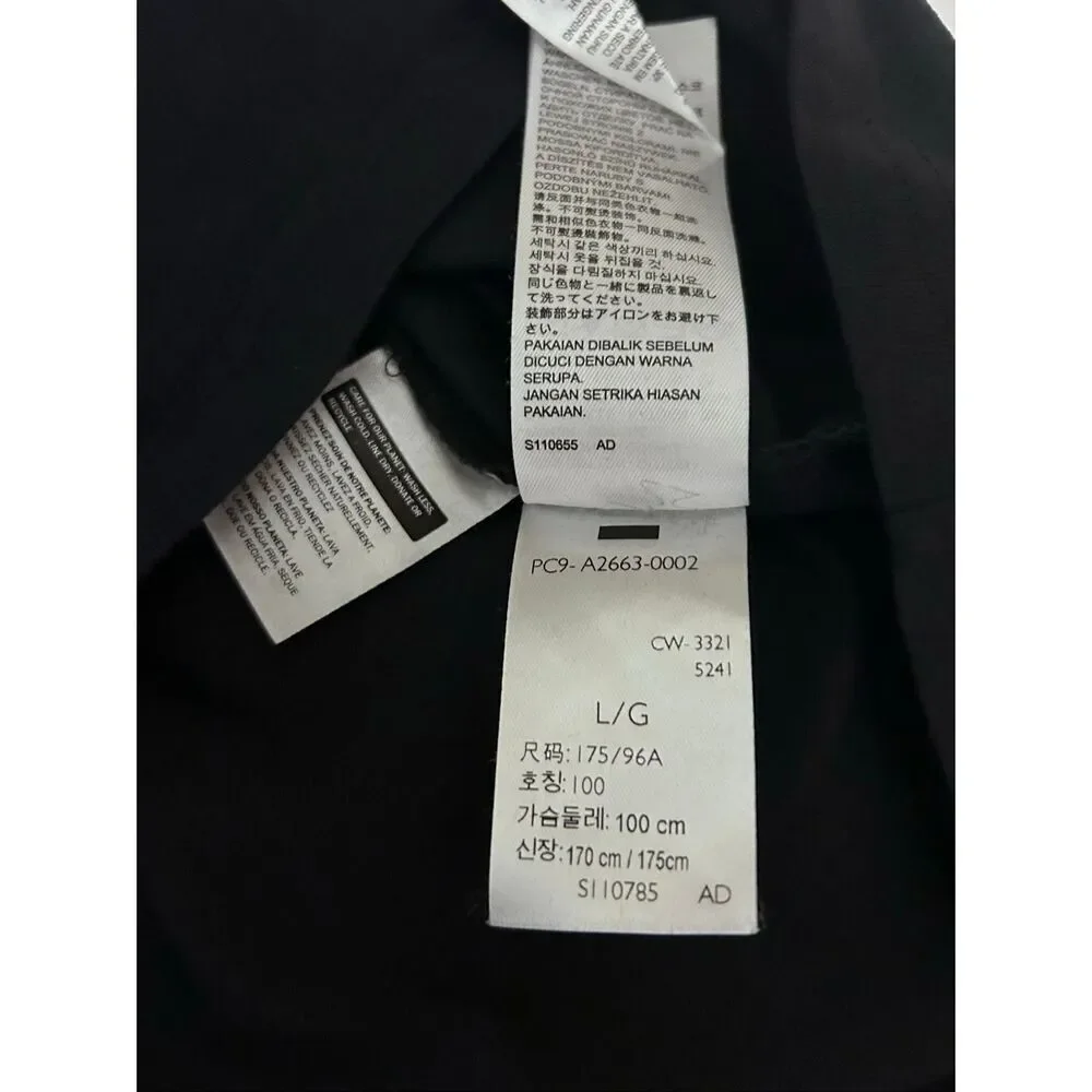 Levi’s Worldwide Hoodie Lightweight Pullover Black Men’s Size L NWT